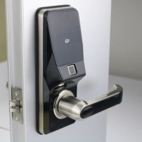 Electronic Fingerprint Door Lock Digital Smart Door lock unlock by Fingerprint ,Code, Card, and Mechanical key with 2 cards