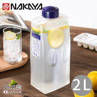 【NAKAYA】日本製方形冷水壺/冷泡壺2L
