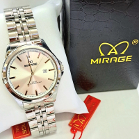 MIRAGE WATCH Jam Tangan Pria Analog Casual Clasik Mirage Produk Original Tahan Air Tanggal Aktif Ran