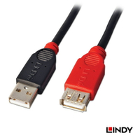 (現貨)LINDY林帝 42817 USB2.0 TYPE-A/公 TO 母 延長線 5M