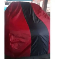 Cover Mobil Sarung Mobil Avanza Xenia Sigra Calya Agya Ayla Brio Jazz Yaris Brio 2018-2023 Merah lis
