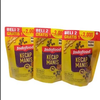 kecap manis indofood kemasan 2000 beli 2 gratis 1