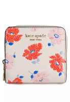 Kate Spade New York Morgan Dotty 花卉小型銀包 (cv)