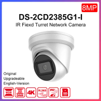 Original ip Network Camera 8MP 4K DS-2CD2385G1-I IP Dome Security Camera H.265 CCTV Security POE WDR SD Card Slot