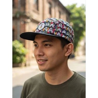 Topi Vintage Mickey & Co. 5-Panel – Full Print Expressive Mickey (Rare Vintage Disney)