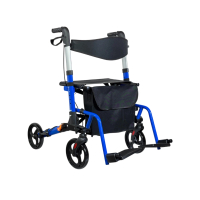 Superlite Dual Function Rollator dan Kursi Roda
