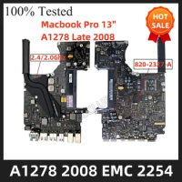 661-4818 661-4819 A1278 logic board for MacBook Pro 13" A1278 2.0 2.4Ghz Late 2018 EMC 2254 820-2327-A Logic Board Motherboard