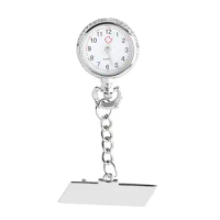 New Fashion Stylish Stainless Steel Nurse Nurse Watch Pocket Watch Dial Quartz Nurse Watch Chest Table