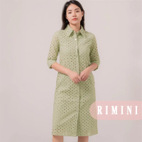 RIMINI - Dress Perempuan Formal Lengan panjang Busui Broklat XS-XL - Willa Dress - 85704 Kain Nyaman