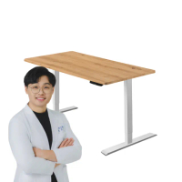 【FUNTE】Mini+ 電動升降桌/二節式 100x60cm 八色可選(辦公桌 電腦桌 工作桌)