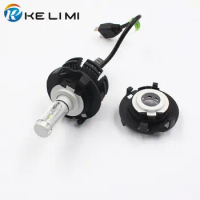 KE LI MI H7 LED Head light Adapter For Hyundai MISTRA New TUCSON Car LED bulb conversion base retainer clips For KIA carnival H7