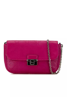 Dior 二手 Dior 小牛皮 Cannage Diorling 鏈條錢包