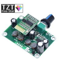 TZT Bluetooth 4.2 TPA3110 30w+30W Digital Stereo Audio Power Amplifier Board Module 12V-24V car for USB Speaker,Portable Speaker