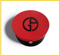 GIORGIO ARMANI 阿瑪尼紅色褶襉氣墊盒 COSMETICS RED CUSHION TO GO PLISSE FOUNDATION CASE 