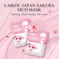 Laicou Cherry Blossom Mud Mask - 5g Single-use Pack