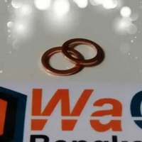 Ring Tembaga Baut Selang Rem m8 m10 Tembaga lapis