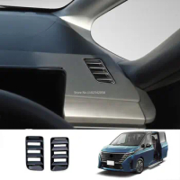 For Nissan SERENA C28 2023 2024 interior car accessories front dashboard air conditions outlet cover upper small AC vent cover