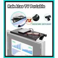Screen top shelf Stand Tv rack MH926 - rak wifi - tempat remote Black