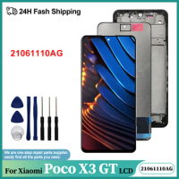 New LCD For Xiaomi Poco X3 GT Display Touch Screen Digitizer Assembly Replacement Parts For Poco X3 GT 21061110AG LCD