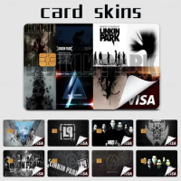 L-Linkin P-Park Matte Film Cover Skin Sticker For Credit Card Bank Debit Bus Card