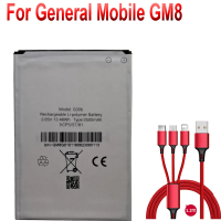 NEW BRAND Westrock G006 3500mAh General Mobile GM8 Go Dual Cell Phone GM 8 USB cable toolki A CELL