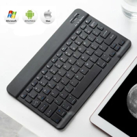 Mini Wireless Keyboard Rechargeable Bluetooth-compatible Keyboard For ipad Phone Tablet For Samsung Xiaomi IOS Android Windows