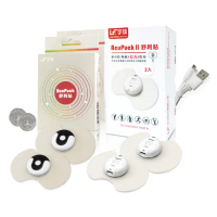 【宇球 舒利貼 AcuPuck II】ATP紅光儀_2入+AcuPuckI 紅光ATP灸儀_2盒(舒緩放鬆/促進循環/消除疲勞)