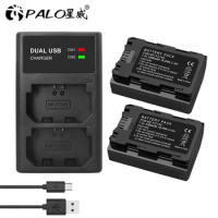 PALO 2280mAh NP-FZ100 NPFZ100 NP FZ100 Battery + LED Dual USB Charger for sony NP-FZ100, BC-QZ1, a9, a7R III, a7 III,A6600