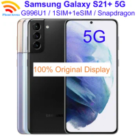 Samsung Galaxy S21 Plus S21+ 5G G996U1 6.7" 8GB RAM 128/256GB ROM Snapdragon NFC Octa Core Unlocked Original Android Cell Phone