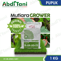 Mutiara GROWER Pupuk NPK 15-09-20+TE 1 KG Original 100% untuk Pertumbuhan Tanaman