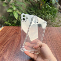 Ốp lưng dẻo silicon cho Northing Phone 1/ Northing CMF Phone 1 trong suốt và chống sốc 4 góc