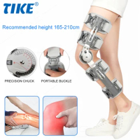 TIKE ROM Hinged Knee Brace Immobilizer Orthosis Stabilizer for ACL MCL PCL Injury, Recovery Support for Orthopedic Rehab Post Op