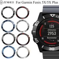 Stainless Steel Bezel Ring Cover For Garmin Fenix 5X/5X Plus Anti-scratch Protection Ring Case for Garmin Fenix 3/3 HR