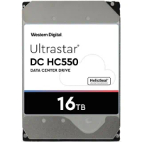 【WD 威騰】Ultrastar DC HC550 16TB 3.5吋 企業級硬碟 5年保固(WUH721816ALE6L4)