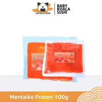 MENTAIKO Myeongnan Telur Ikan Mentai Berbumbu 100 g β Korean Salted Pollock Roe