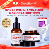 ROYAL DSM Niacinamide làm sáng 2PCS VIBRANT GLAMOUR 5% + 8% Niacinamide & 5X Ceramide & làm mờ vết t