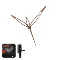 10sets/lot Clock Mechanism Clockwork Practical Seiko Shaft For 3D Wall Clock Wooden Needles часовой механизм DIY replace 12inch