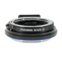 EF-GFX III AutoFocus Lens Adapter Ring for Canon EF Lens to Fuji GFX Mount Cameras 100/50R Fujifilm GFX100 GFX100S