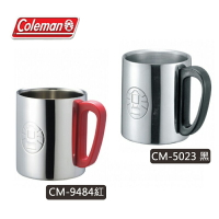 【暫缺貨】附鉤環 Coleman CM-5023 CM-9484 不鏽鋼斷熱杯/300 300cc 隔熱杯 啤酒杯 咖啡杯 斷熱杯 保溫杯