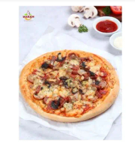 MAMAIN PIZZA FROZEN diameter 20cm berat 350gr / Pizza Sehat dan Murah / Sarapan anak / Bekal sekolah