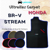 HONDA BRV Stream RN6 Honeycomb UltraHex Car Floor Mat 5D