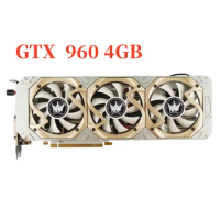 GALAXY GTX 960 4GB Video Card GPU 128Bit GDDR5 Graphics Cards For NVIDIA Original GeForce GTX960 4GD5 GM206 PCI-E X16 Hdmi Dvi