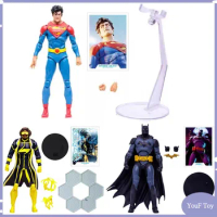 Mcfarlane Toys Static Shock Action Figure Batman Jon Future State Anime Figures Figurine Statue Model Doll Collectible Gift