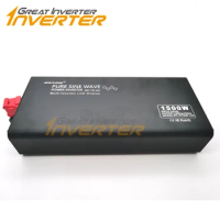 Inverter 12V/24V/36V/48V/60V/72V DC TO AC 100V 110V 120V 220V 230V 240V Converter 1500W Pure Sine Wave Voltage Transformer