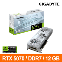 技嘉Gigabyte GeForce RTX5070 EAGLE OC ICE SFF 12G 顯示卡 RTX5070