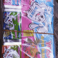 Yosan super bubble gum 2in1 isi 24
