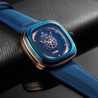 2021 Top Brand KADEMAN Men Watches Fashion Sport Leather Watch Mens Luxury Date Waterproof Quartz Chronograph Relogio Masculino