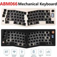 ABM06 67 Key Mechanical Keyboard Gasket Kit Hot Swappable Bluetooth/2.4Ghz Wireless/Type-C Wired RGB Backlit Mechanical Keyboard