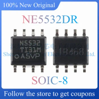 NEW NE5532DR NE5532 N5532.Dual op amp chip. Package SOIC-8