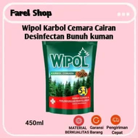 Wipol Pembersih Lantai Cairan Desinfektan Cemara 450ml